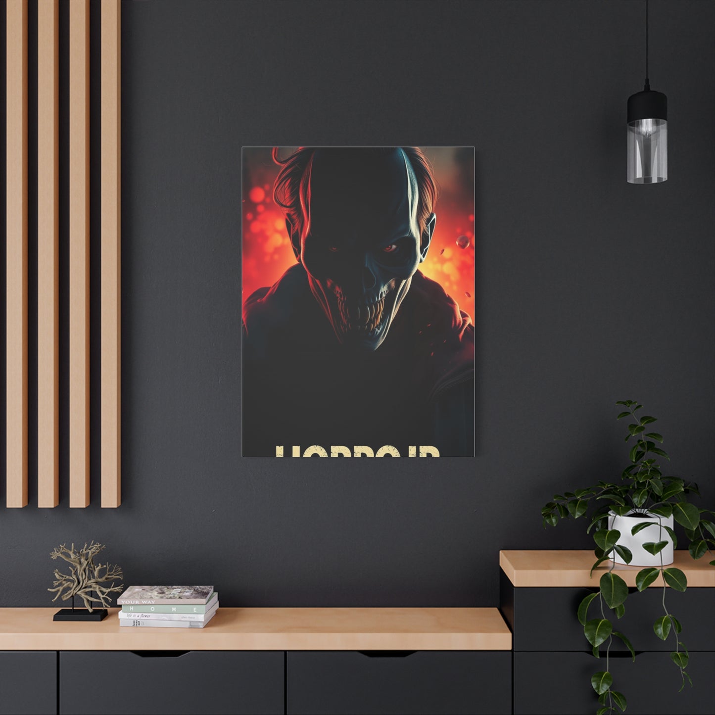 Horror Movie Posters Art Refined Canvas Wall Art & Canvas Print