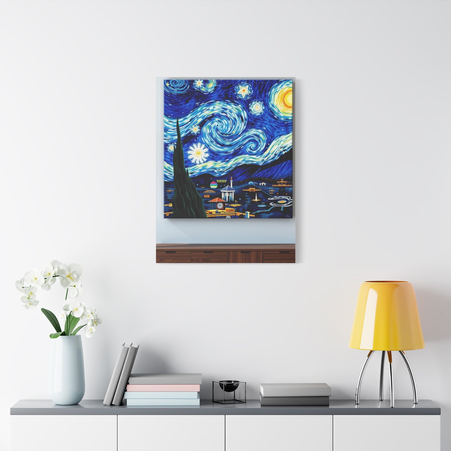 The Starry Night Canvas Art Supreme Gallery Wall Art & Canvas Print