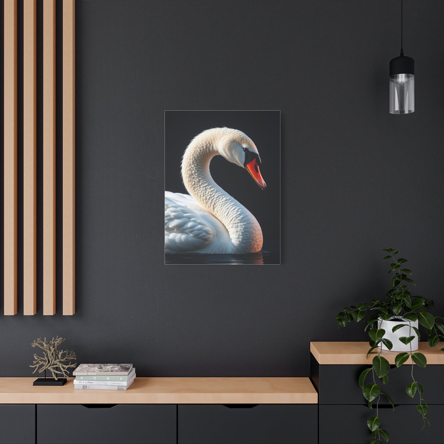 Supreme Swan Art Collection Wall Art & Canvas Print