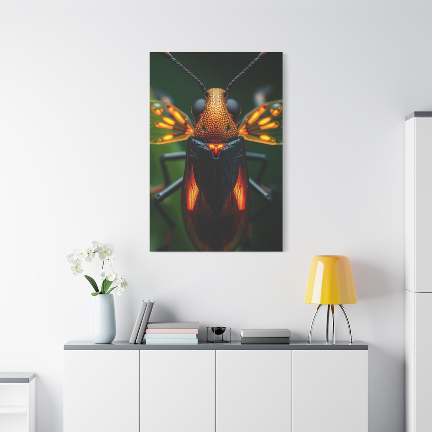 Firefly (Lighting Bug) Art Luxury Canvas Wall Art & Canvas Print