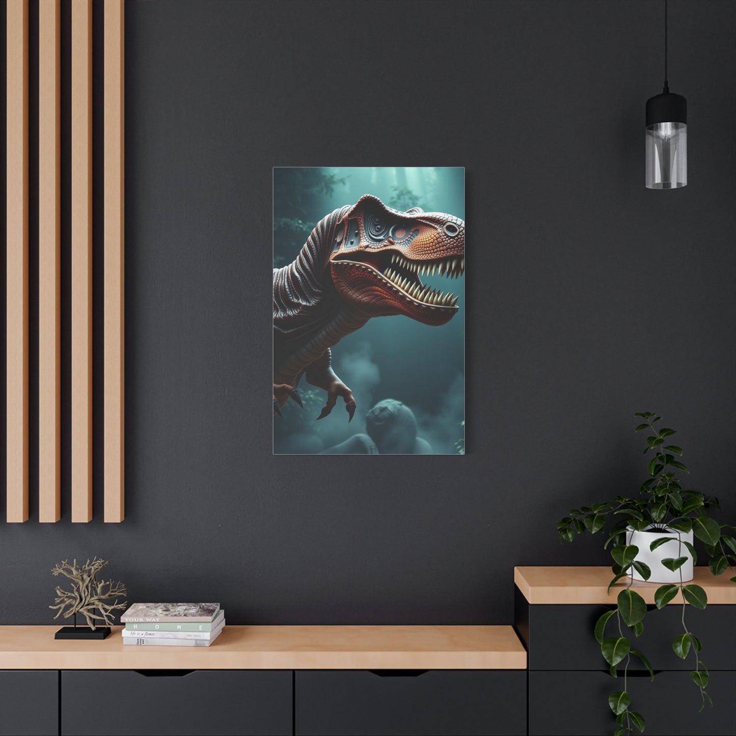 Jurassic Park Art Refined Canvas Wall Art & Canvas Print