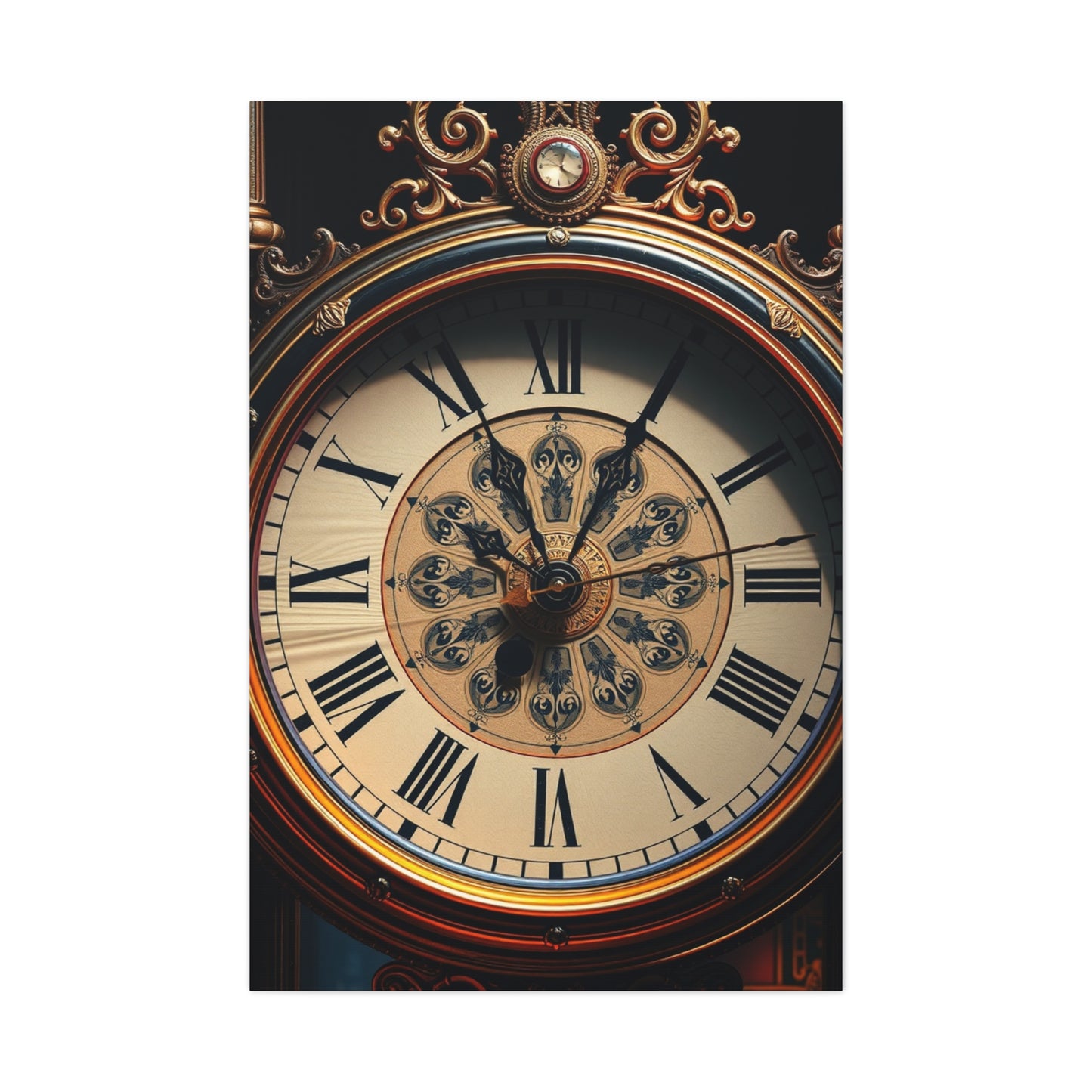 Masterpiece Clock Art Vision Wall Art & Canvas Print