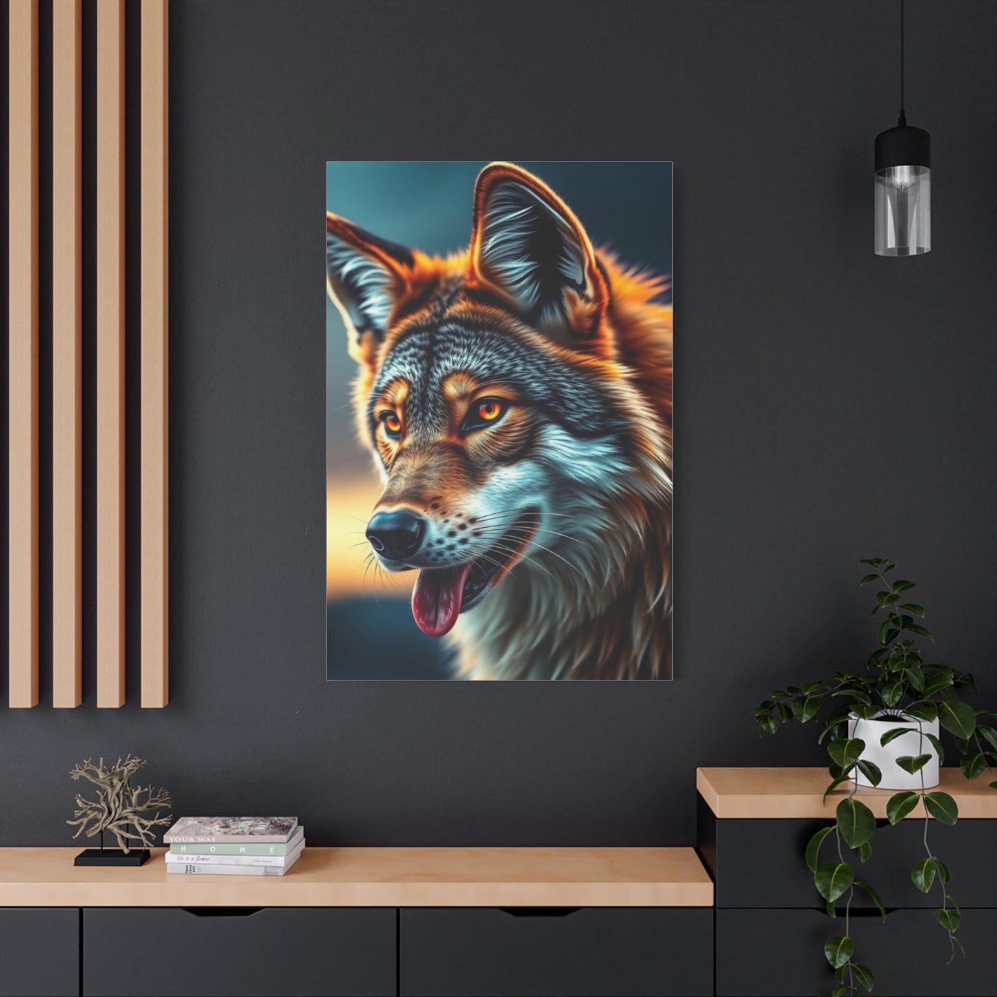 Elite Coyote Art Vision Wall Art & Canvas Print