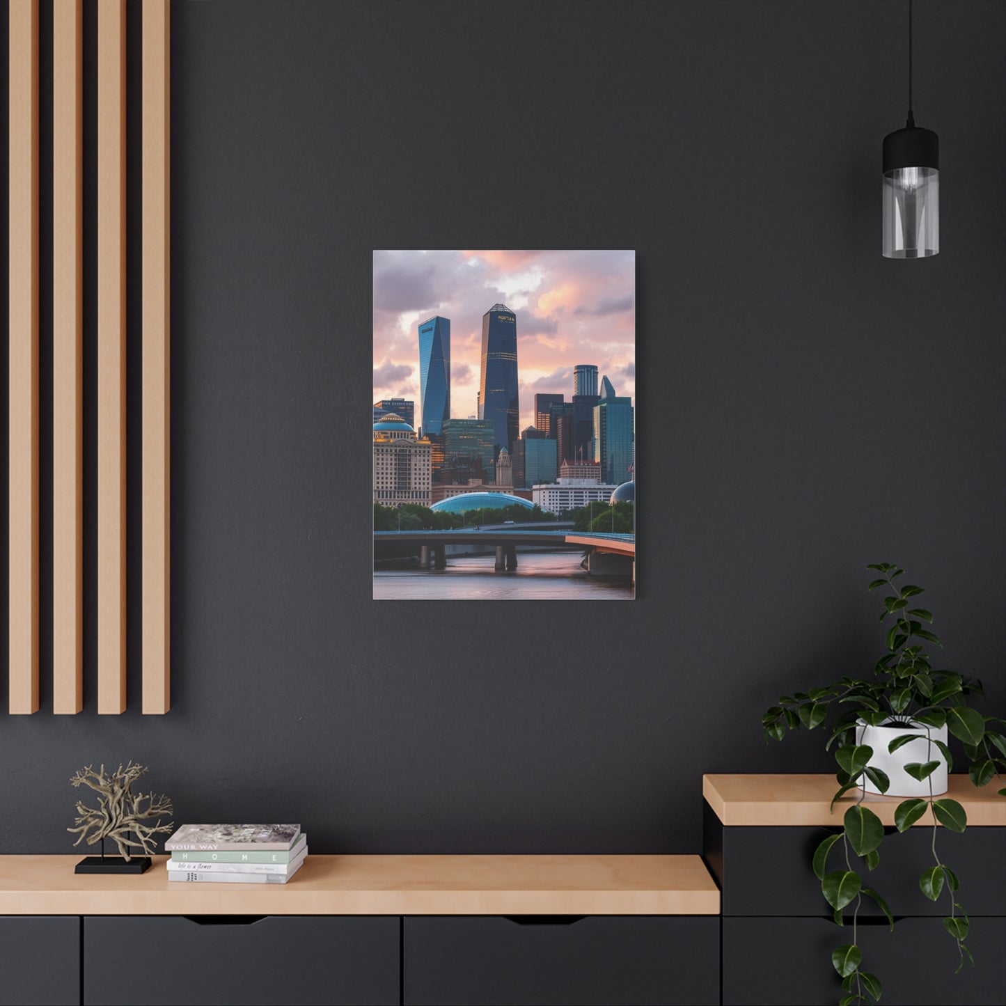 Elite Houston Skylines Art Vision Wall Art & Canvas Print