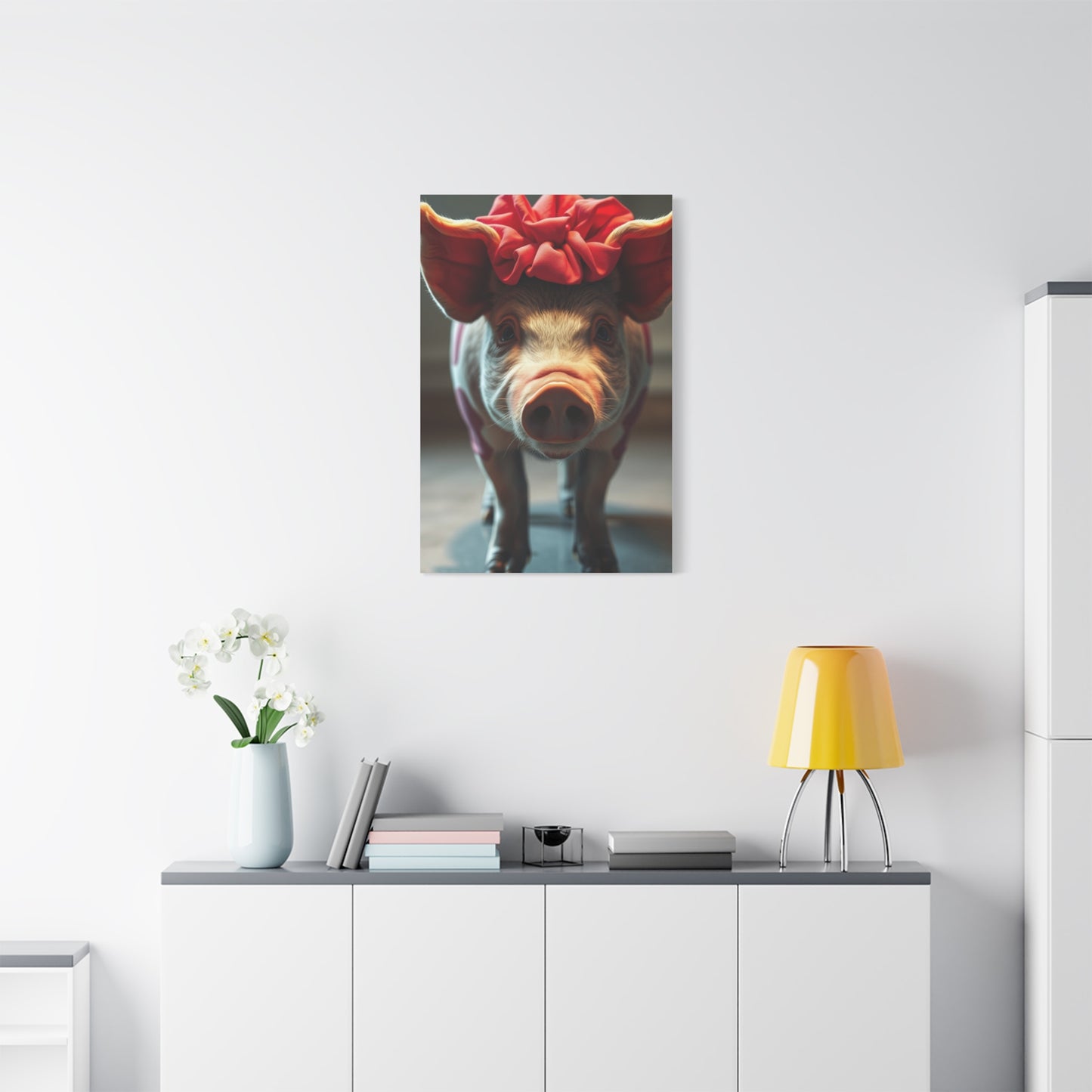 Supreme Pig Art Collection Wall Art & Canvas Print
