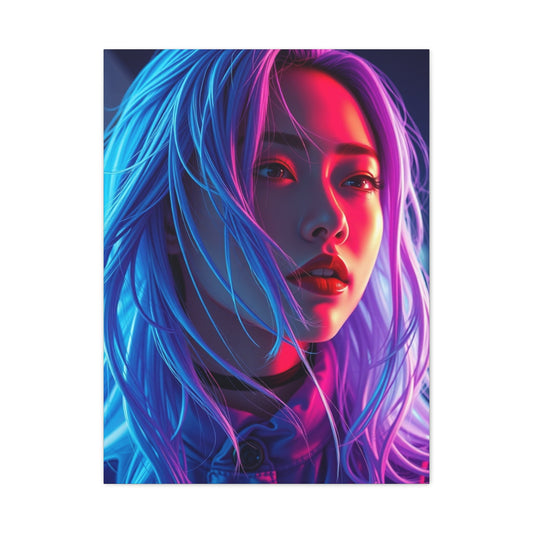 Masterpiece Warakami Vaporwave Art Vision Wall Art & Canvas Print