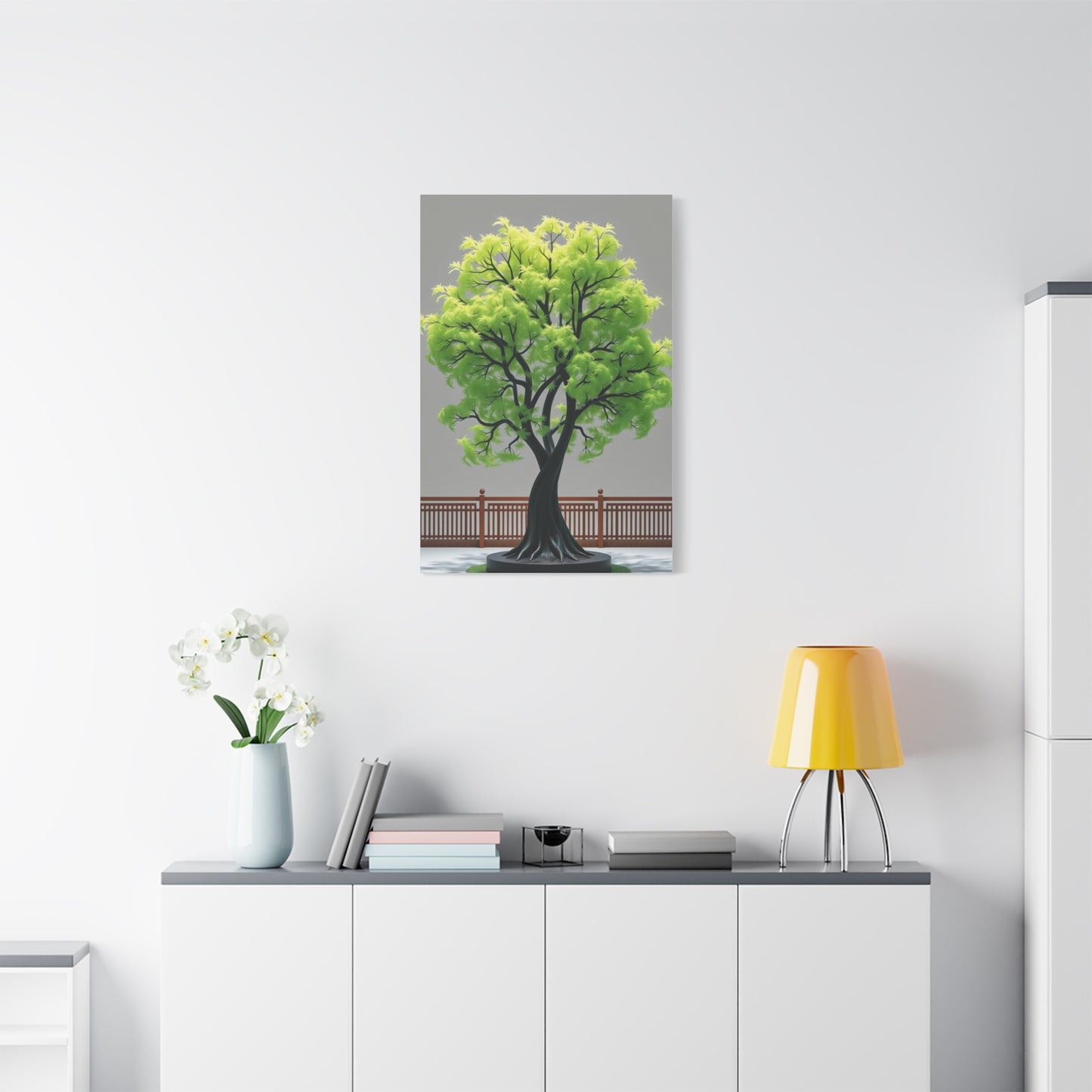 Ginkgo Tree Art Supreme Gallery Wall Art & Canvas Print