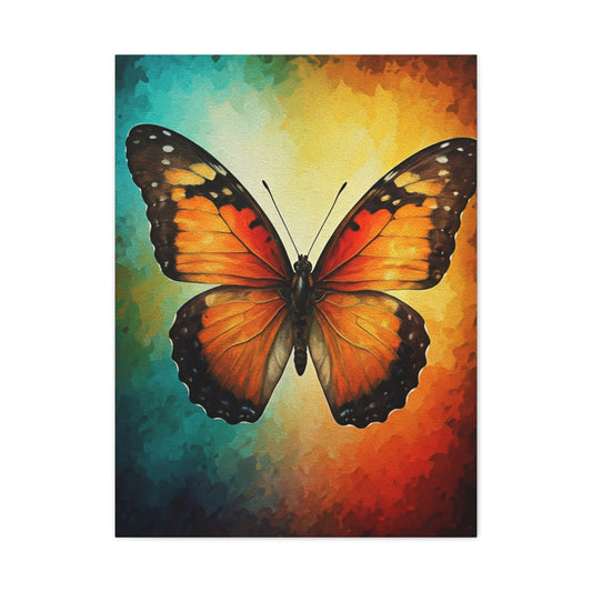 Vibrant Monarch Butterfly Spectrum Wall Art & Canvas Prints