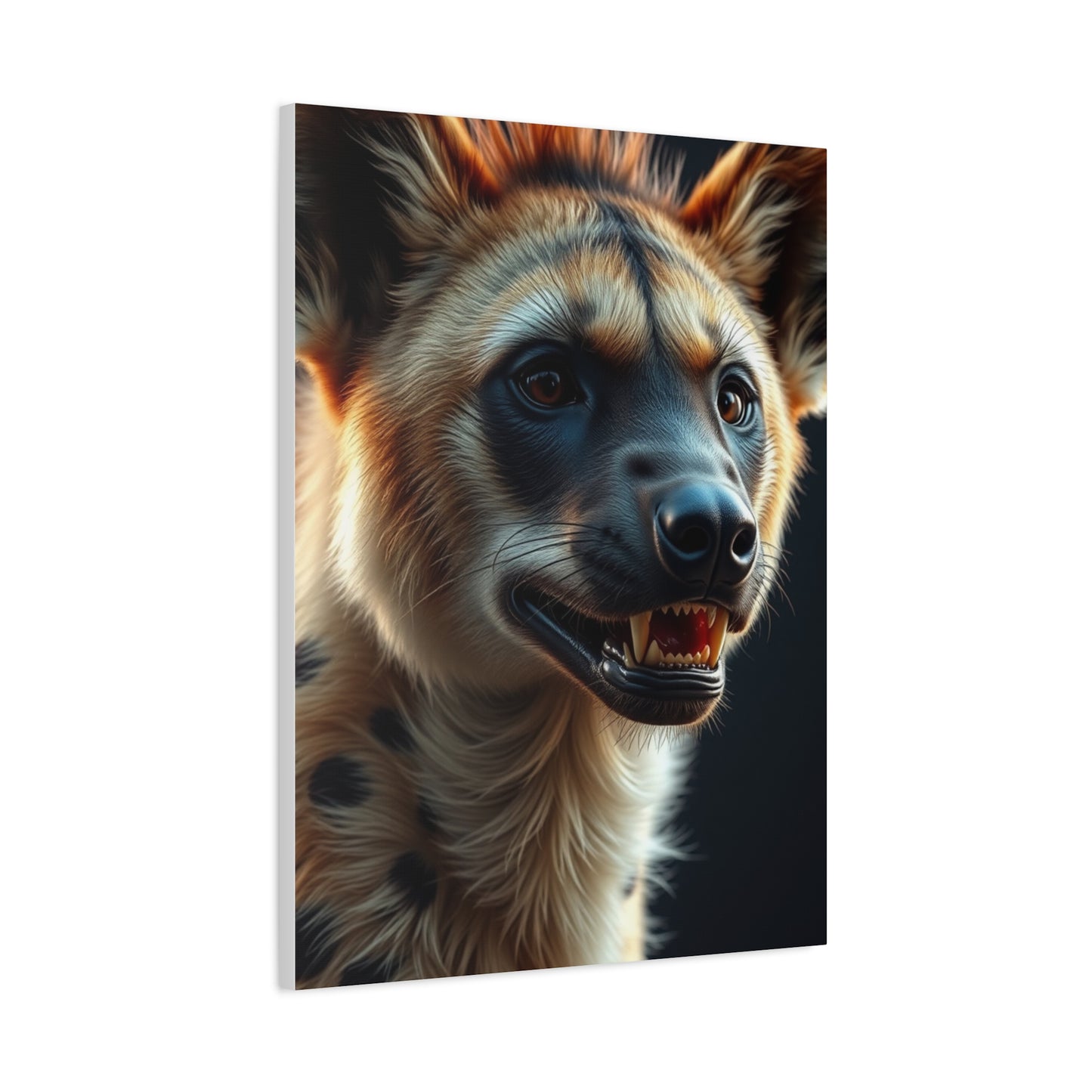 Masterpiece Hyenas Art Vision Wall Art & Canvas Print