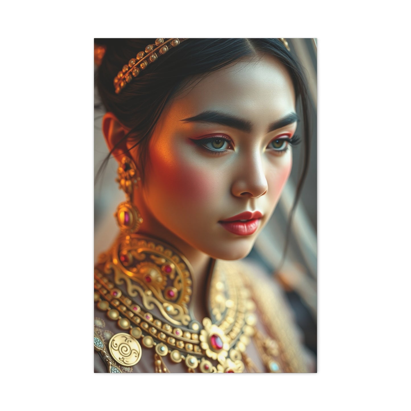 Gold & Pink Art Refined Canvas Wall Art & Canvas Print