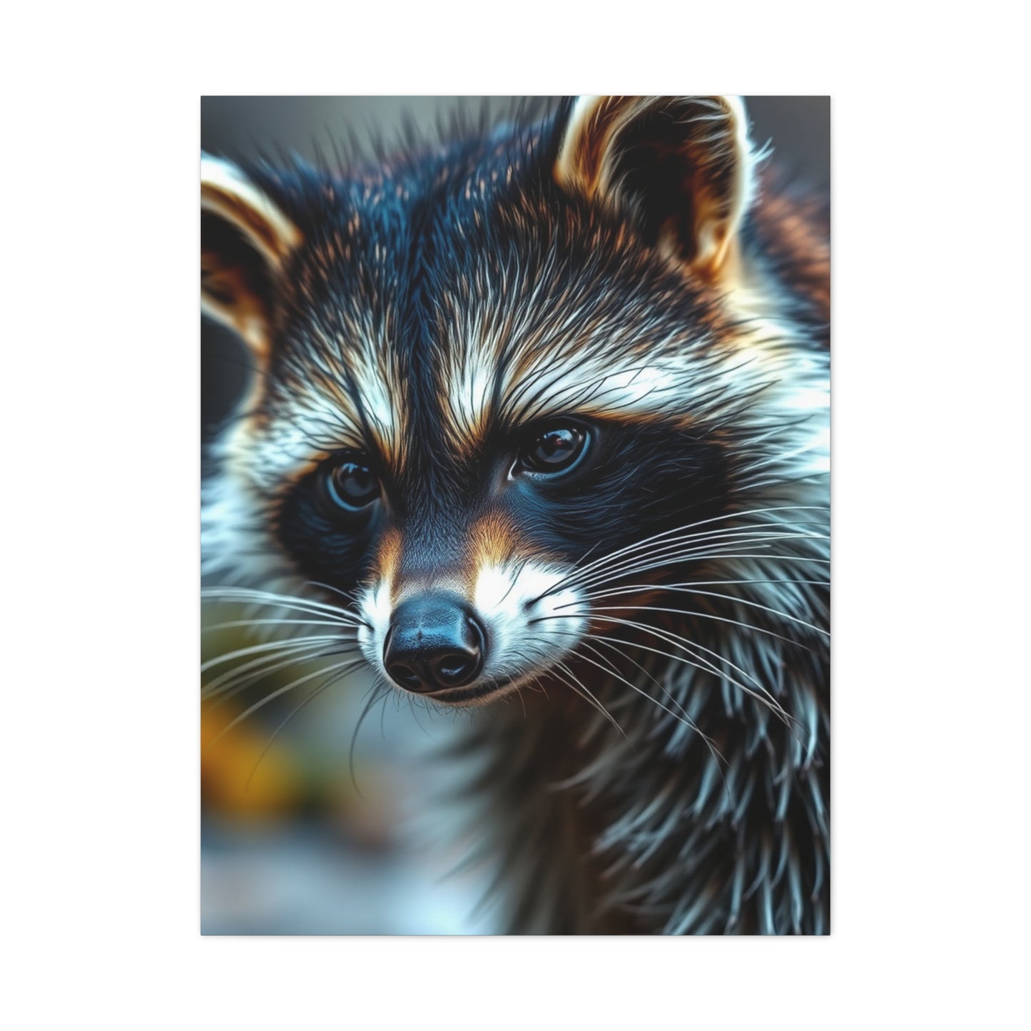 Raccoon Art Luxury Canvas Wall Art & Canvas Print
