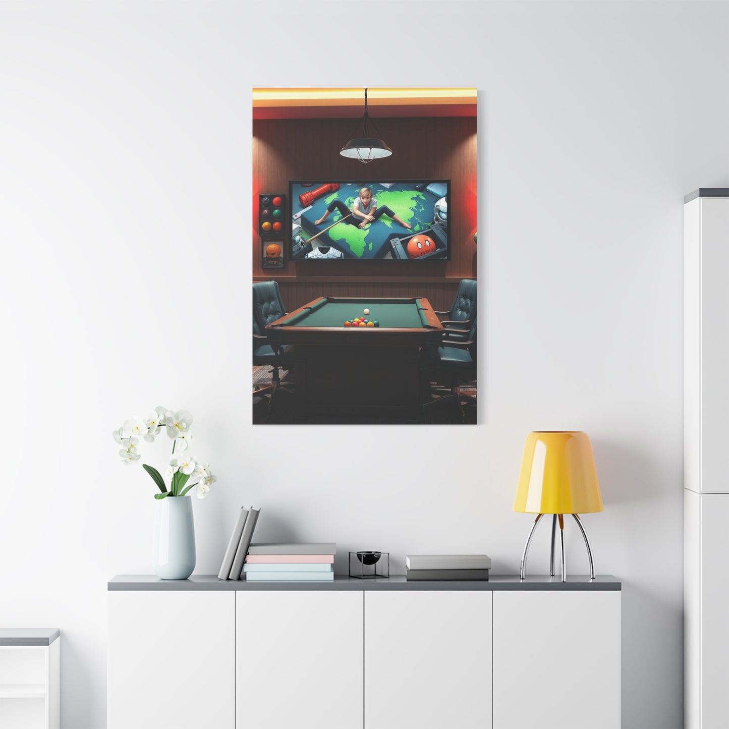 Game Room Art Luxury Canvas Wall Art & Canvas Print