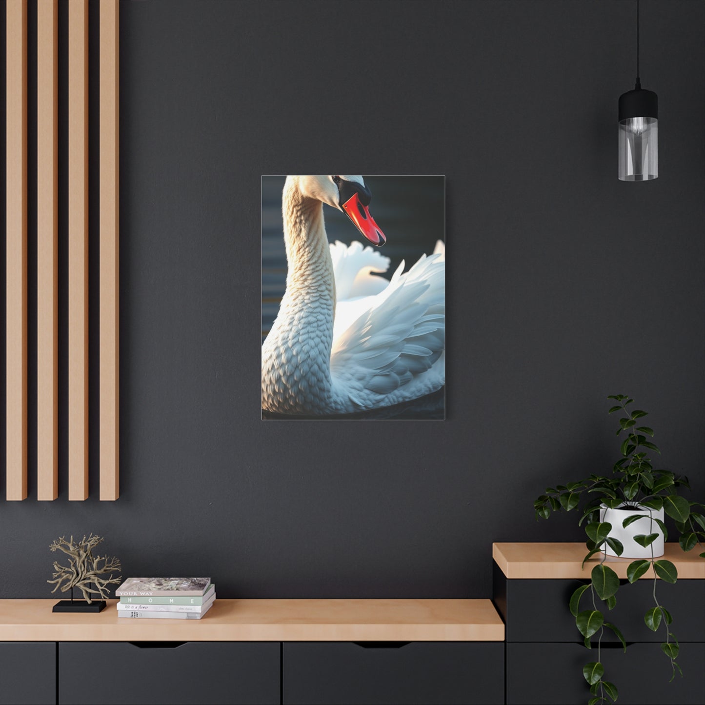 Swan Art Supreme Gallery Wall Art & Canvas Print