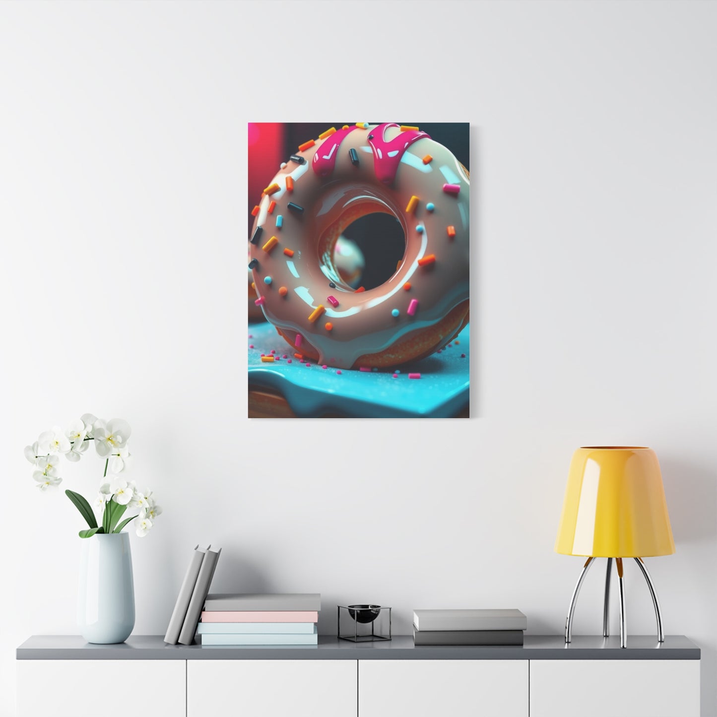 Supreme Donut Art Collection Wall Art & Canvas Print