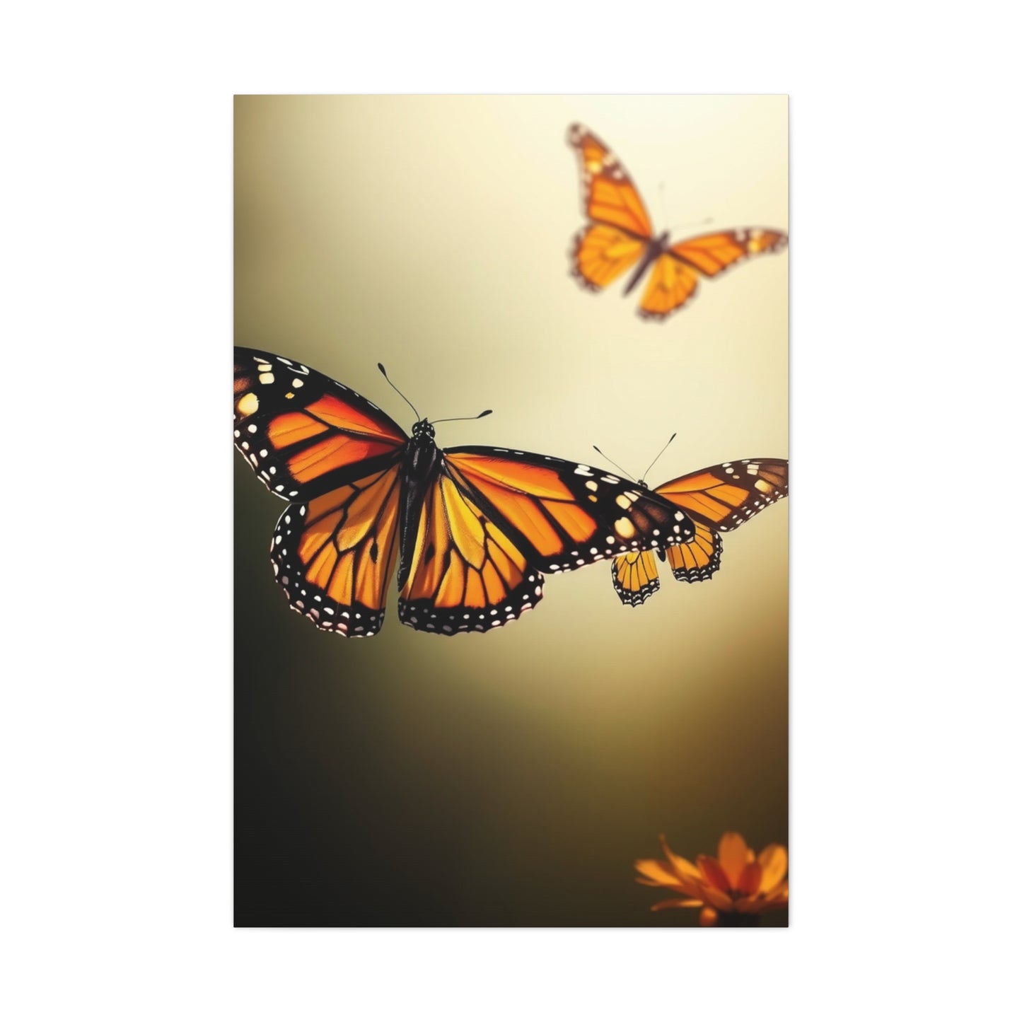 Supreme Monarch Butterflies Art Collection Wall Art & Canvas Print