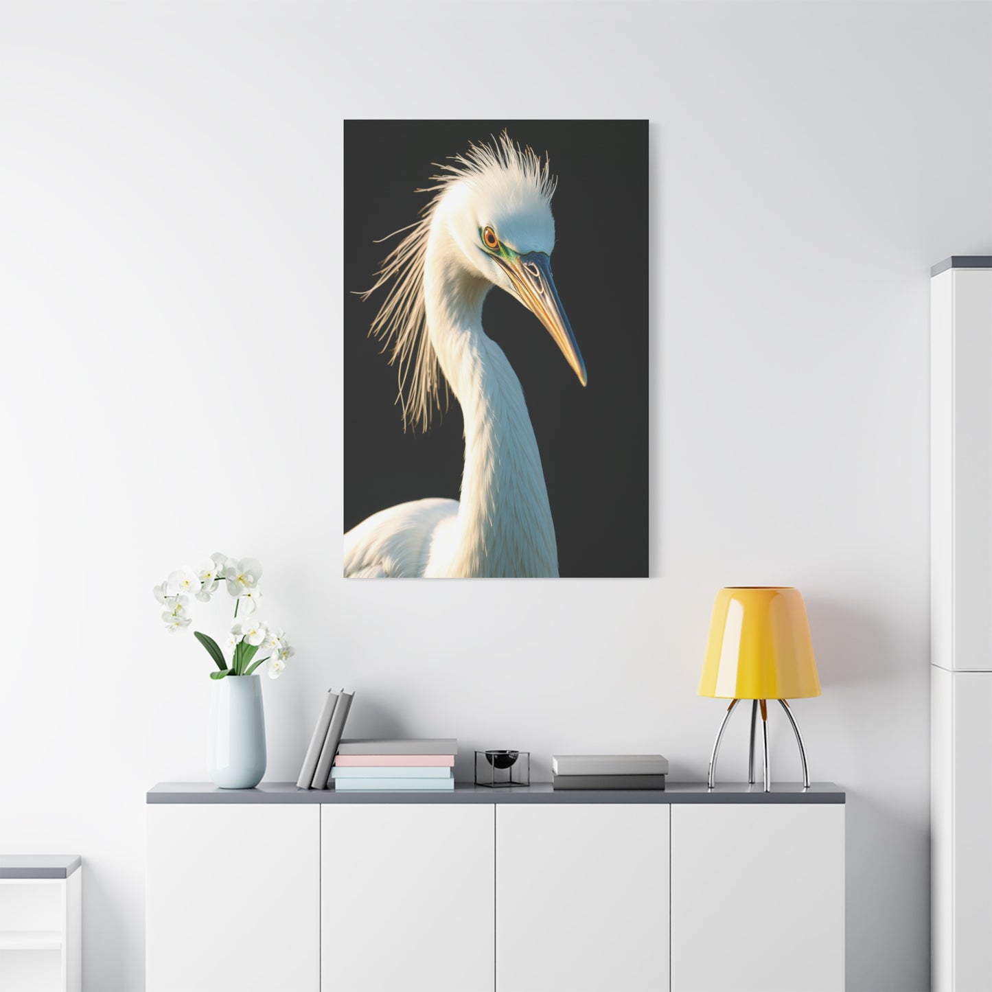 Collection Egret Art Art Wall Art & Canvas Print