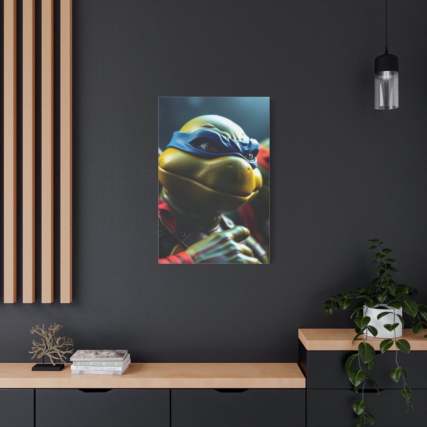 Teenage Mutant Ninja Turtles Characters Art Refined Canvas Wall Art & Canvas Print