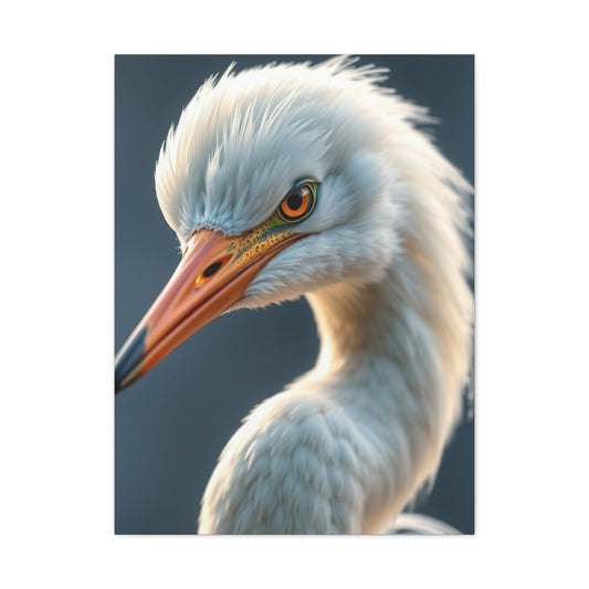 Egret Art Supreme Gallery Wall Art & Canvas Print