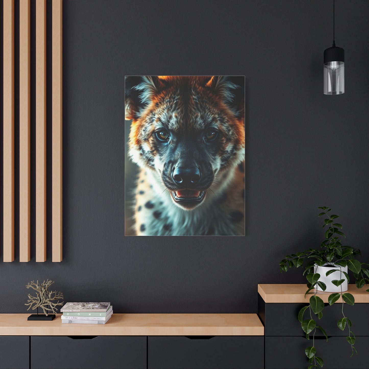 Hyenas Art Luxury Canvas Wall Art & Canvas Print