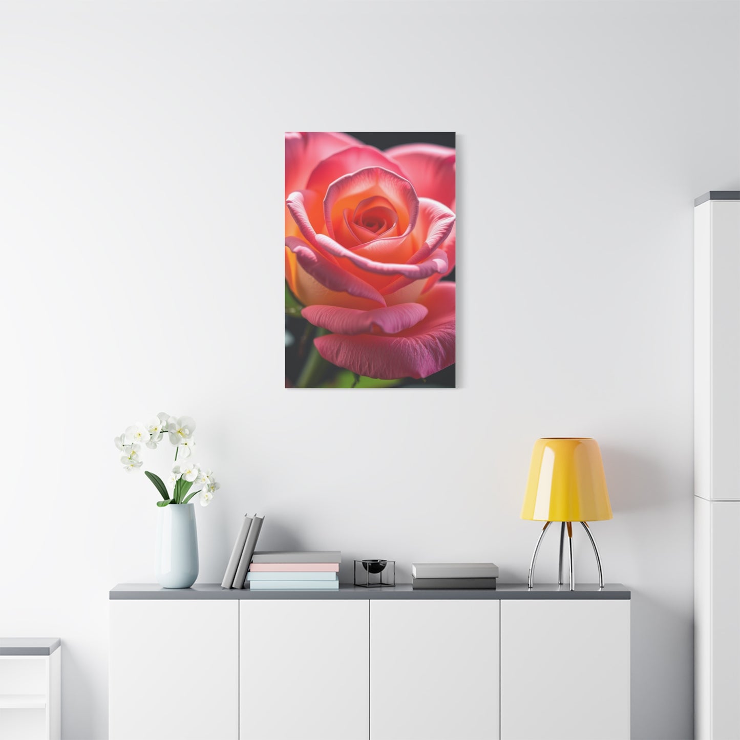 Rose Flower Art Supreme Gallery Wall Art & Canvas Print