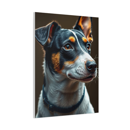 Jack Russell Terrier Art Luxury Canvas Wall Art & Canvas Print