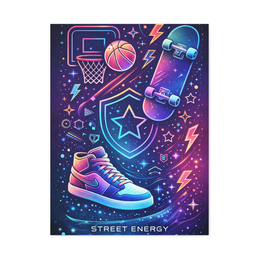 Street Energy Urban Culture Wall Art & Canvas Print