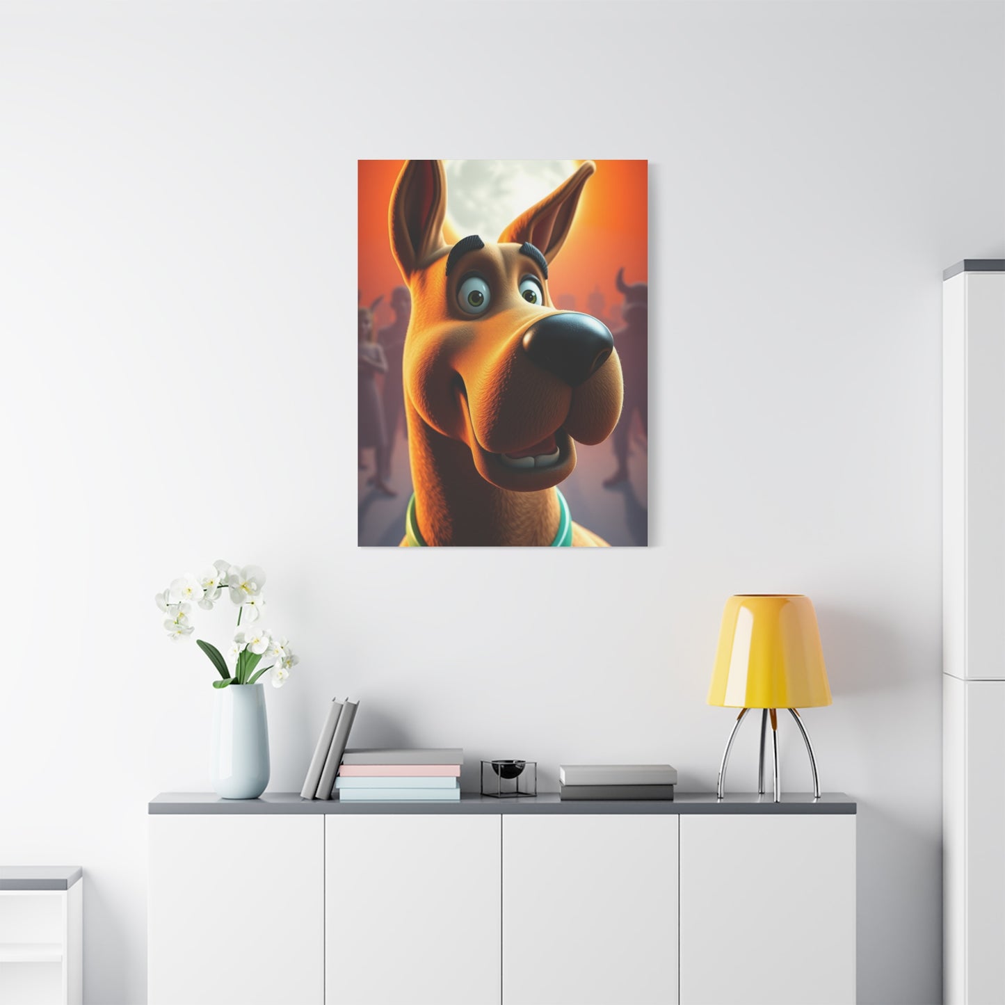 Scooby-Doo (TV Series) Characters Art Supreme Gallery Wall Art & Canvas Print