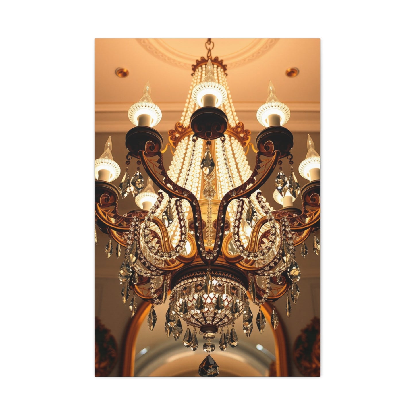 Elite Chandelier Art Vision Wall Art & Canvas Print