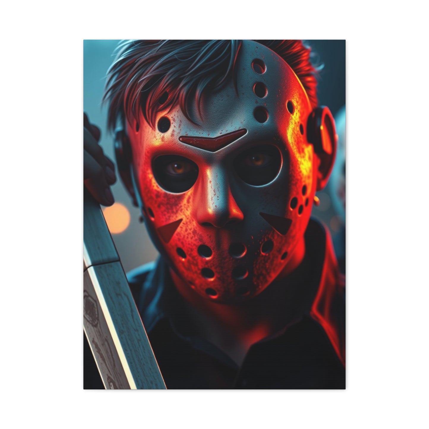 Friday The 13th Characters Art Refined Canvas Wall Art & Canvas Print