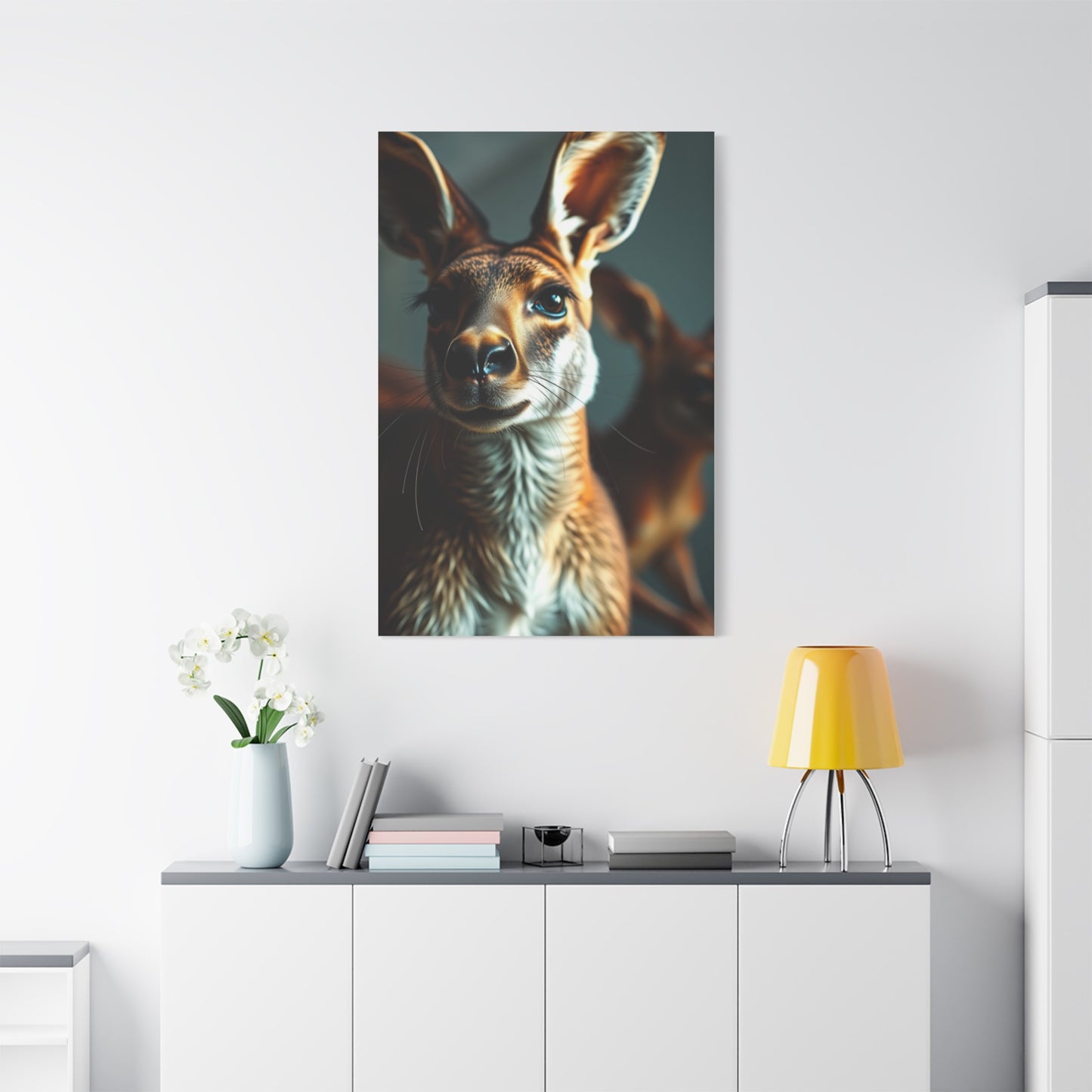 Kangaroo Art Luxury Canvas Wall Art & Canvas Print