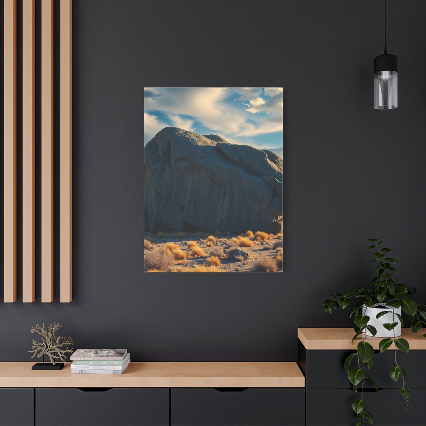 Vision Boulder Art Art Wall Art & Canvas Print