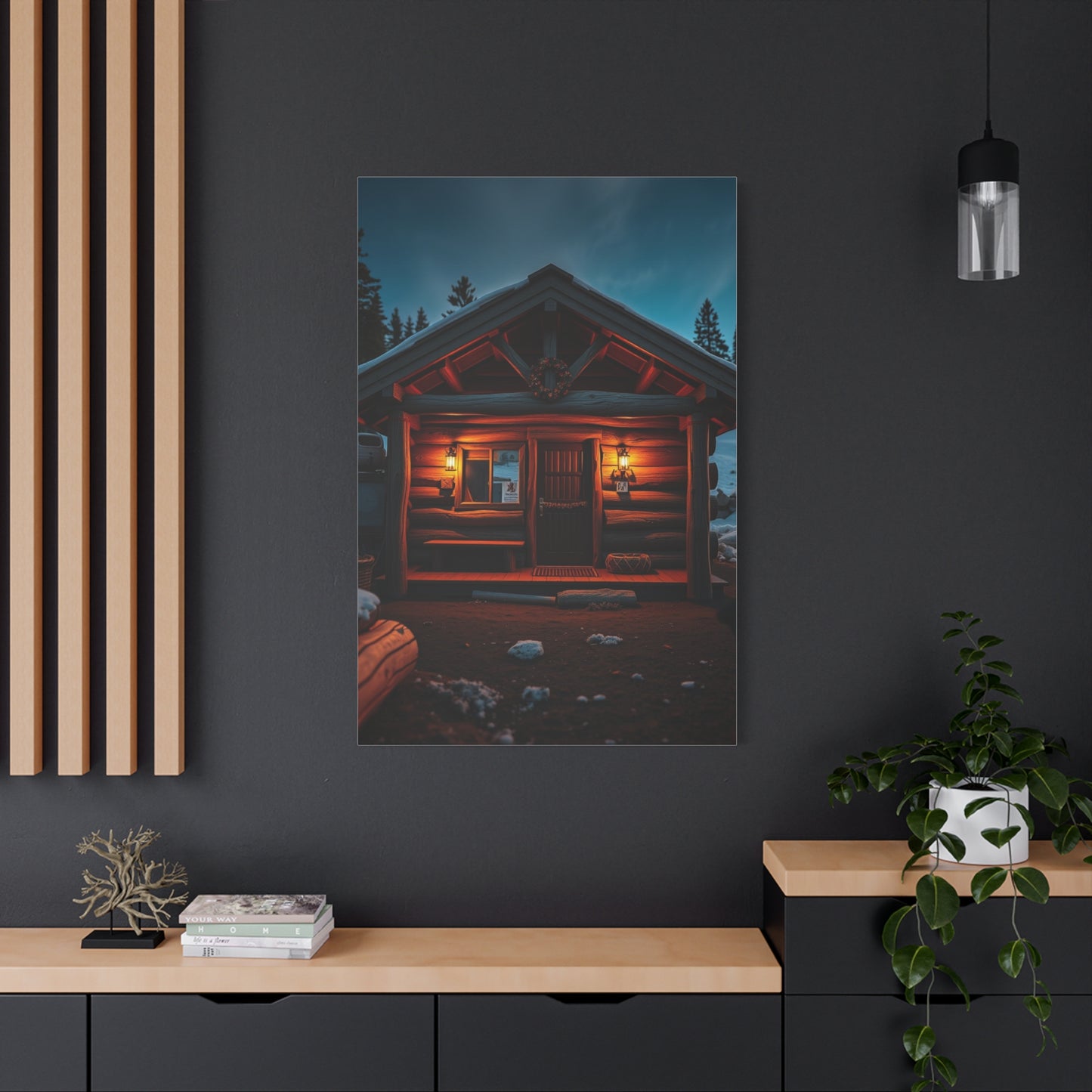 Masterpiece Cabin Art Vision Wall Art & Canvas Print