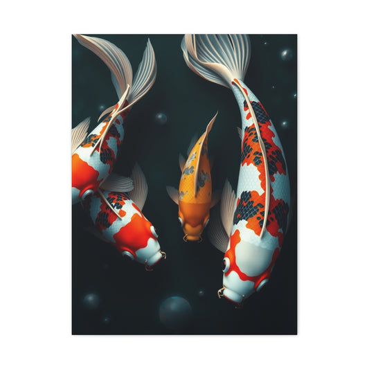 Koi Fish Art Supreme Gallery Wall Art & Canvas Print