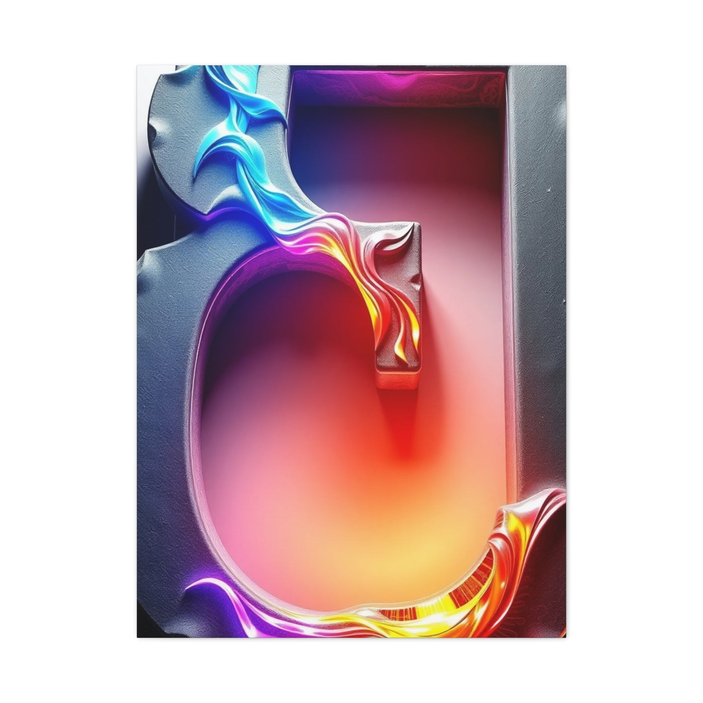 Supreme The Letter E - Art Collection Wall Art & Canvas Print