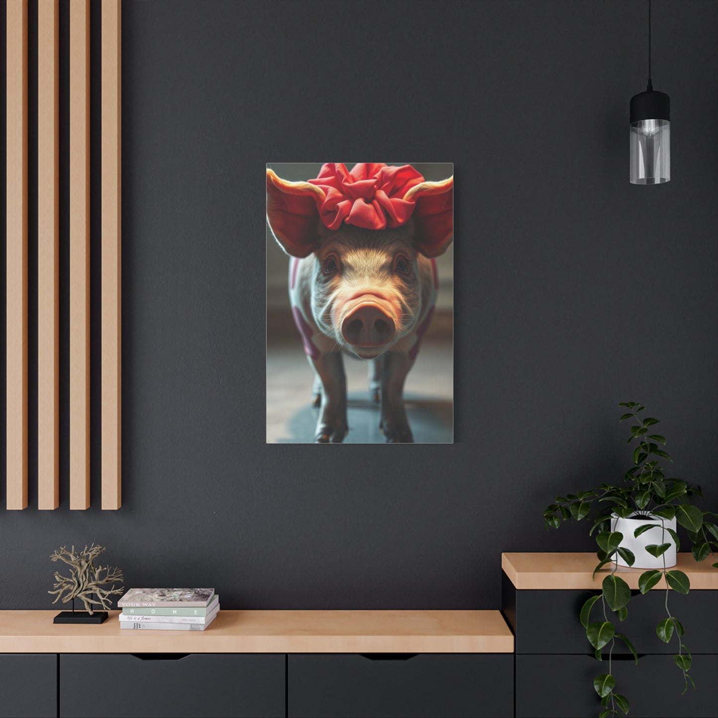 Supreme Pig Art Collection Wall Art & Canvas Print