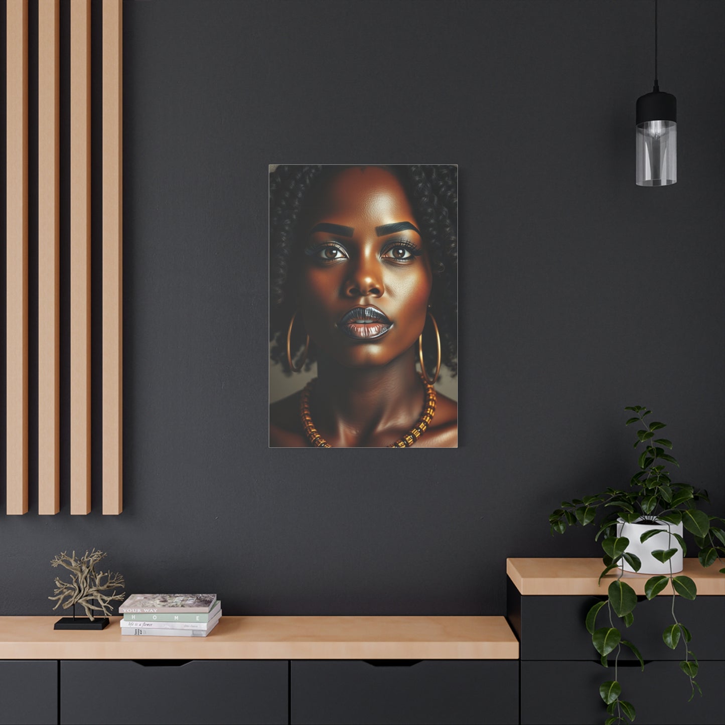 Vision Domonique Brown Art Art Wall Art & Canvas Print