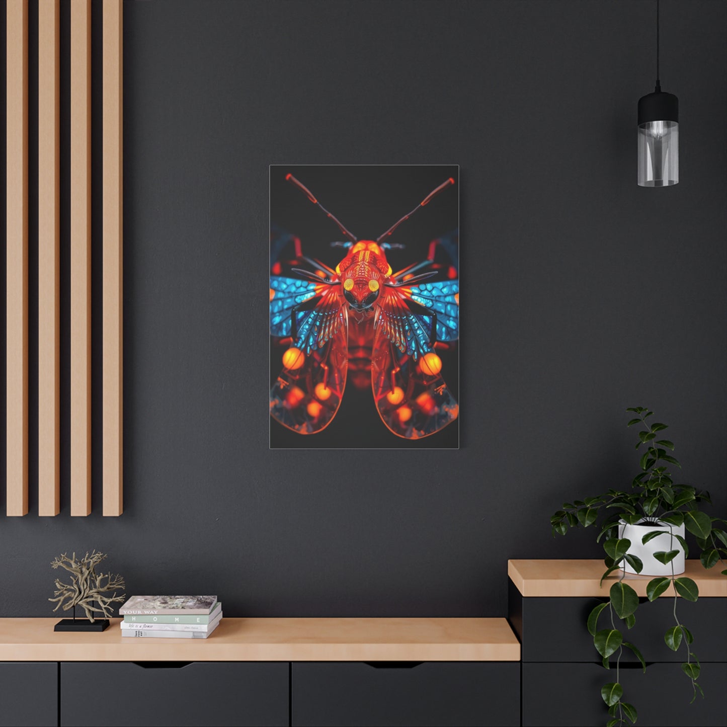 Masterpiece Firefly (Lighting Bug) Art Vision Wall Art & Canvas Print