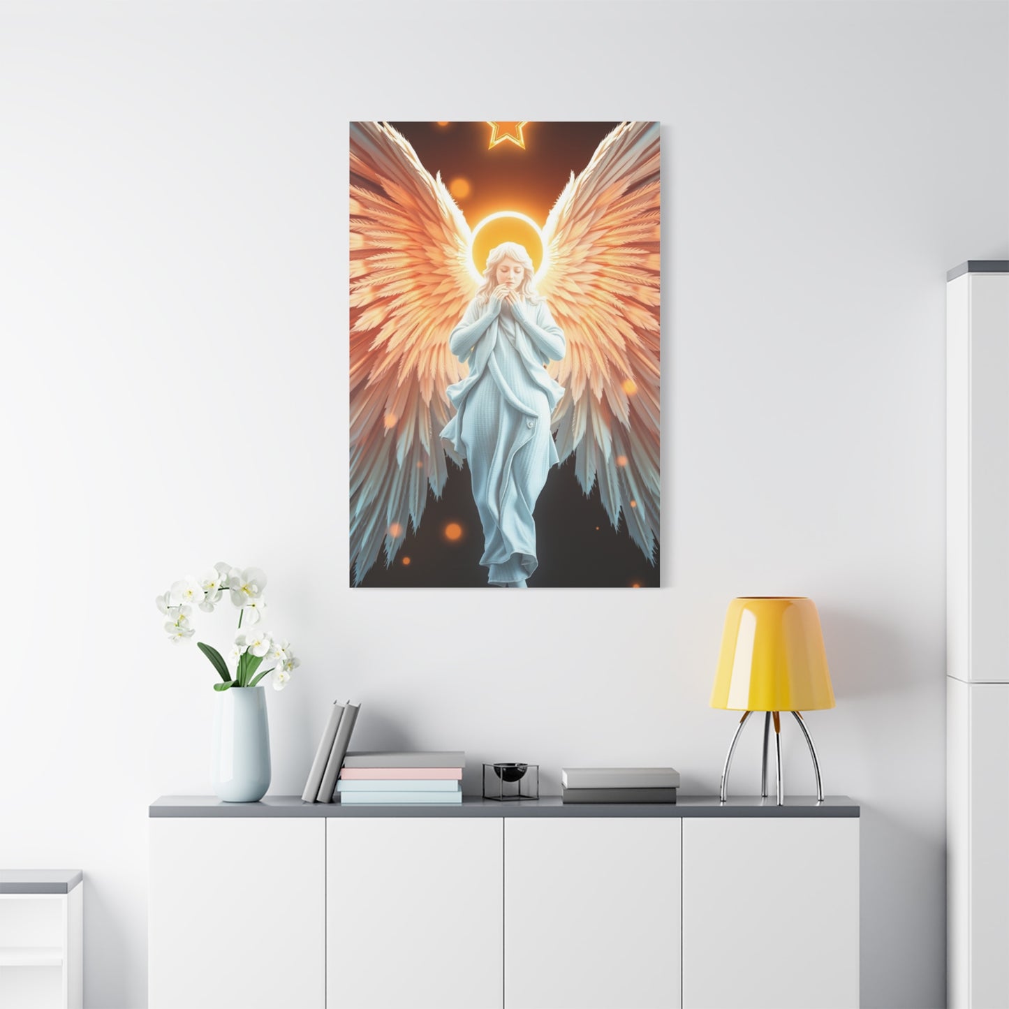 Vision Christmas Angel Art Art Wall Art & Canvas Print