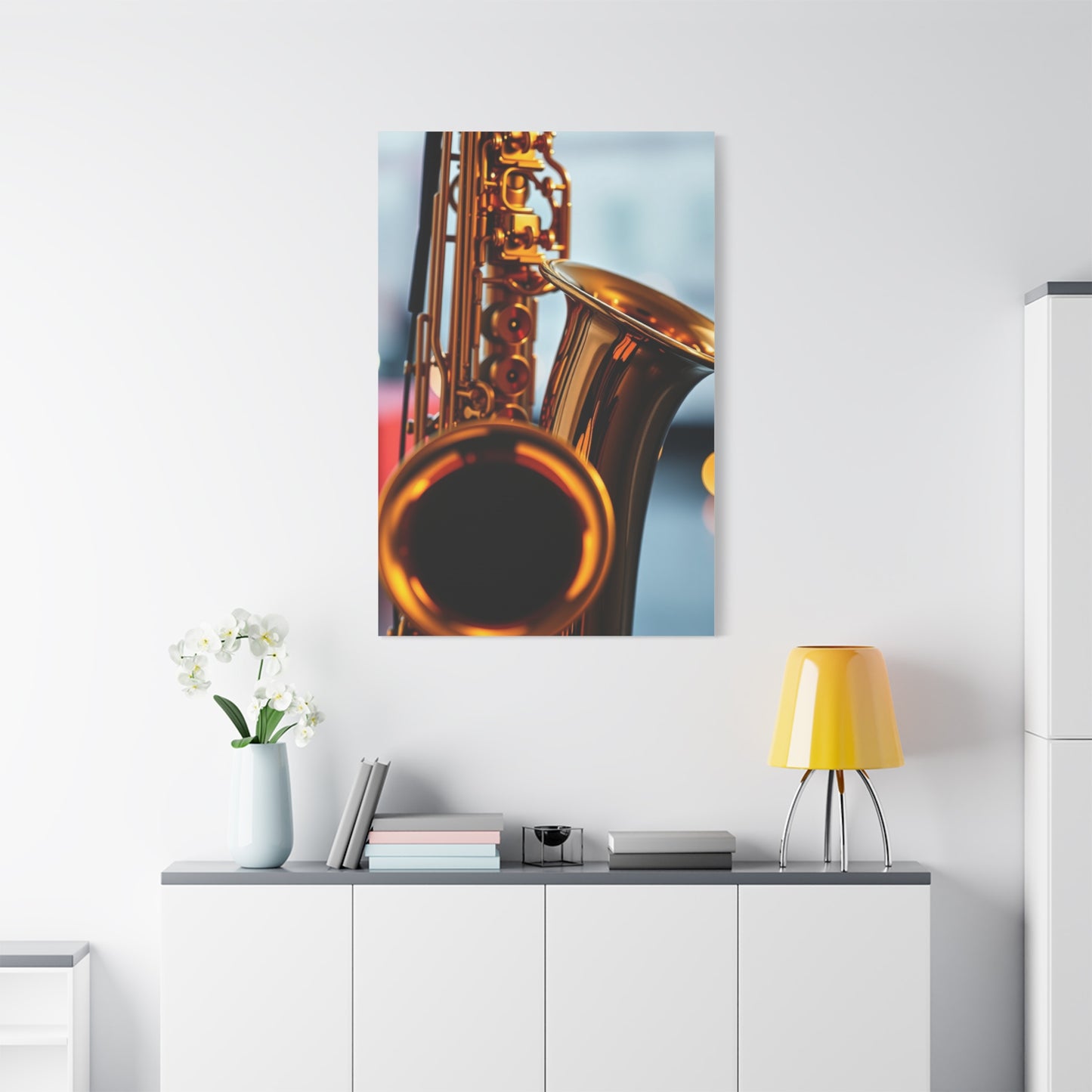 Saxophone Art Supreme Gallery Wall Art & Canvas Print