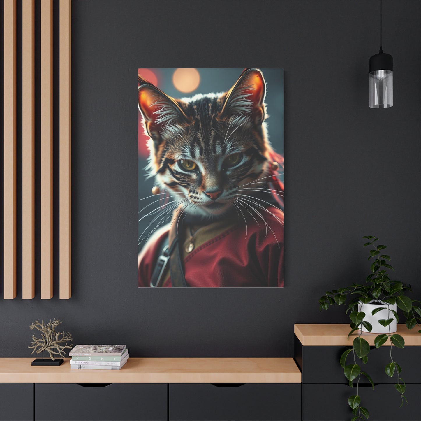 Vision Catfight Art Art Wall Art & Canvas Print