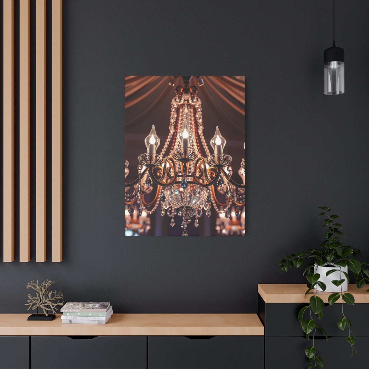Masterpiece Chandelier Art Vision Wall Art & Canvas Print