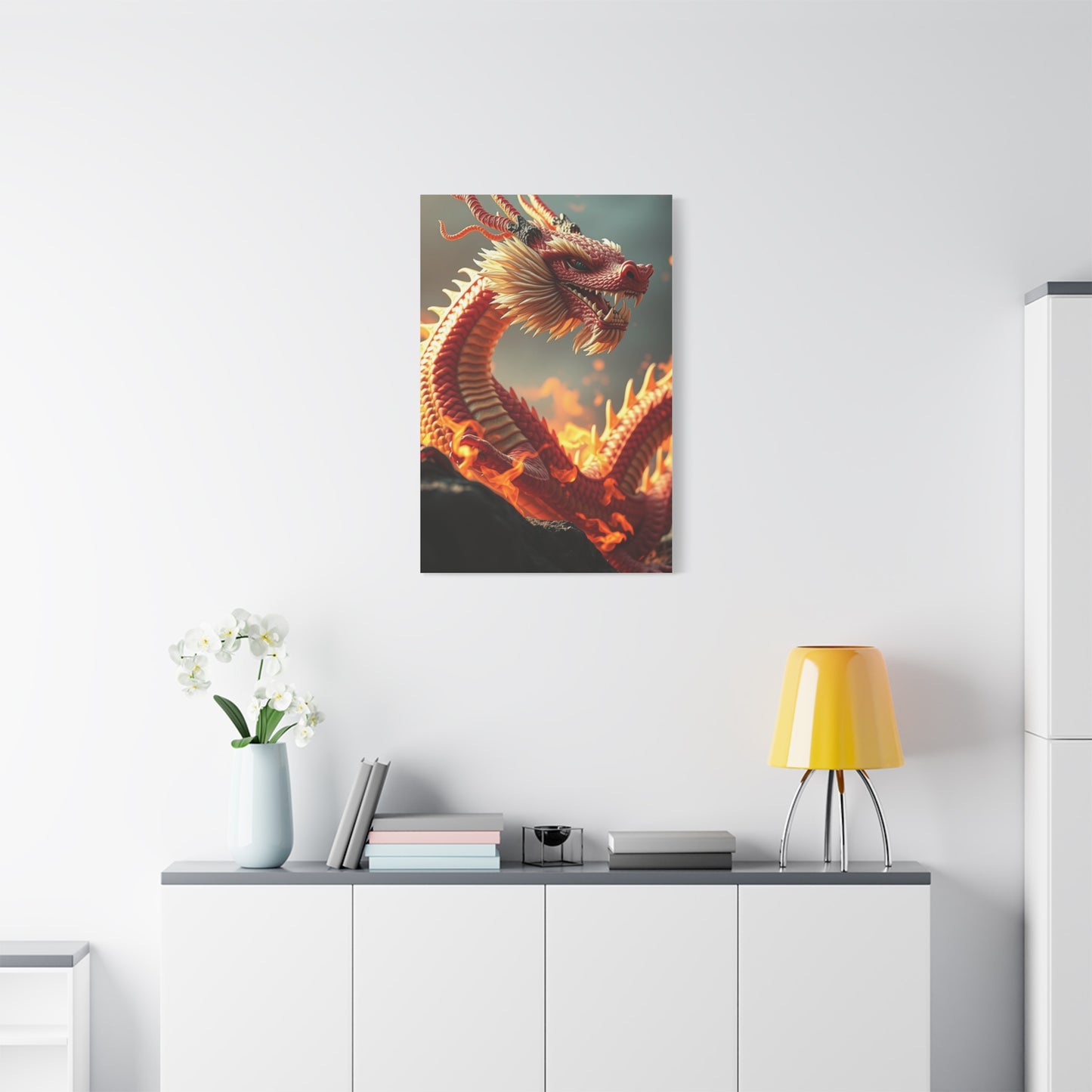 Masterpiece Dragons Art Vision Wall Art & Canvas Print