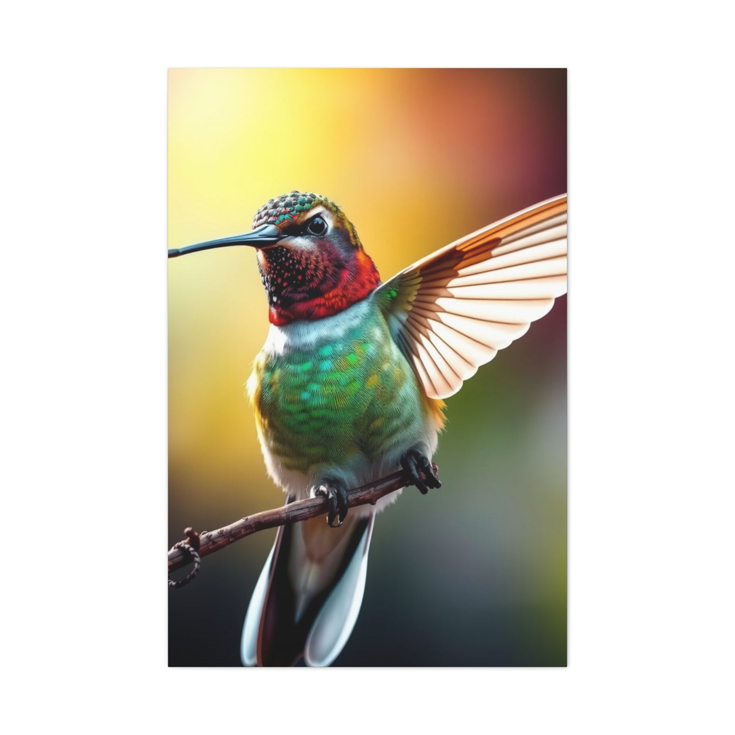 Supreme Humming Bird Art Collection Wall Art & Canvas Print