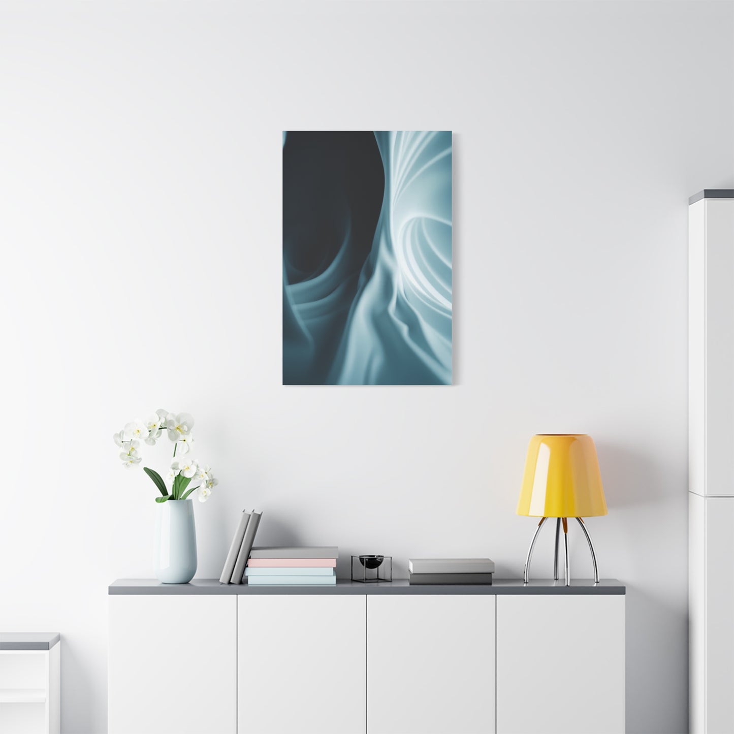 Masterpiece Gray & White Art Vision Wall Art & Canvas Print