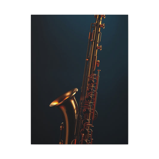 Saxophone Art Supreme Gallery Wall Art & Canvas Print