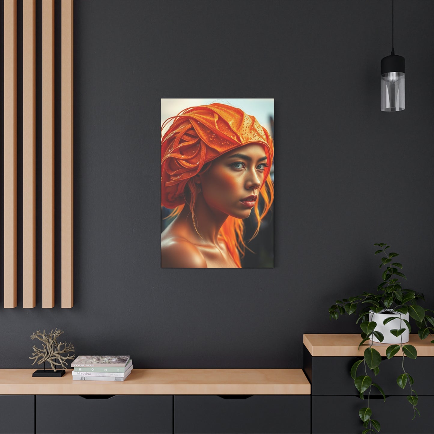 Pop of Orange Art Refined Canvas Wall Art & Canvas Print