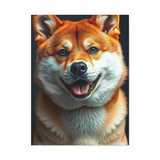 Collection Shiba Inu Dog Art Art Wall Art & Canvas Print