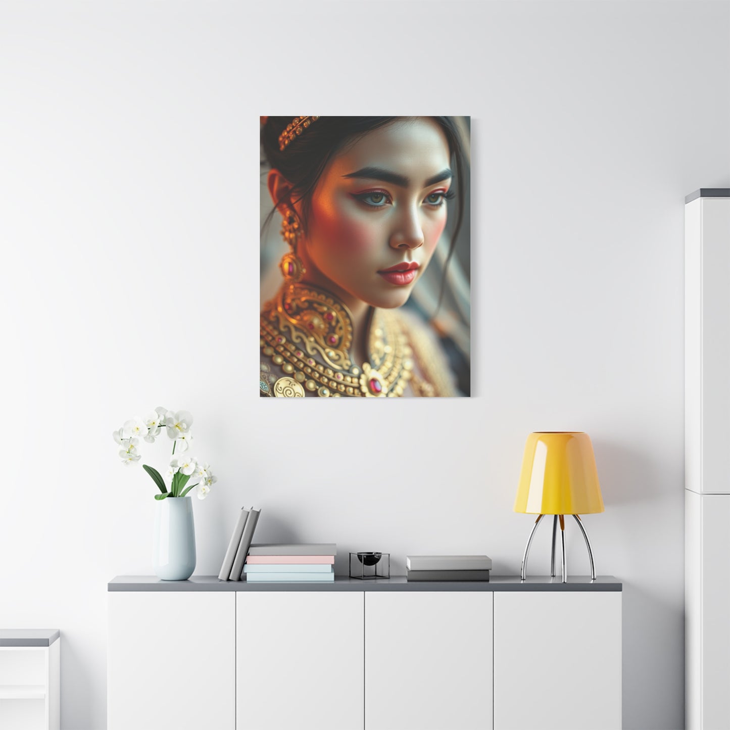 Gold & Pink Art Refined Canvas Wall Art & Canvas Print