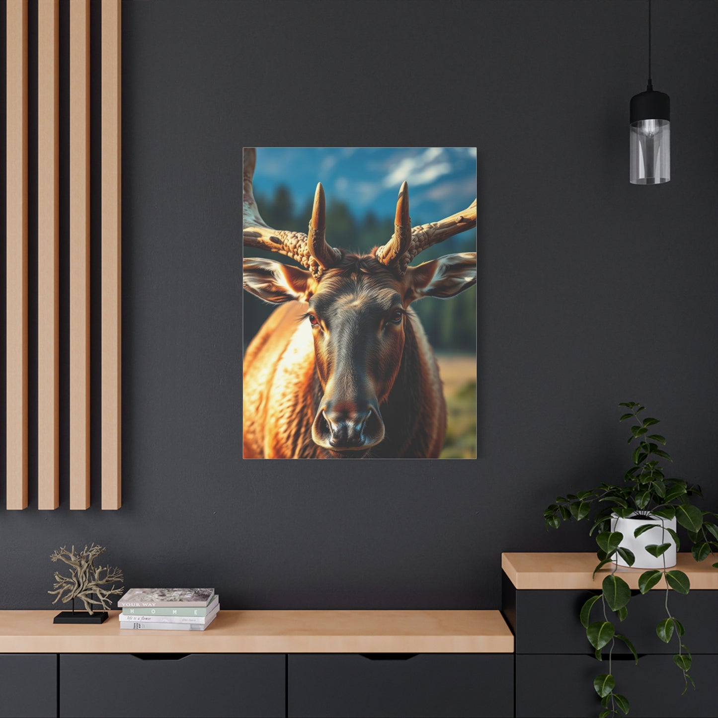Supreme Elk Art Collection Wall Art & Canvas Print