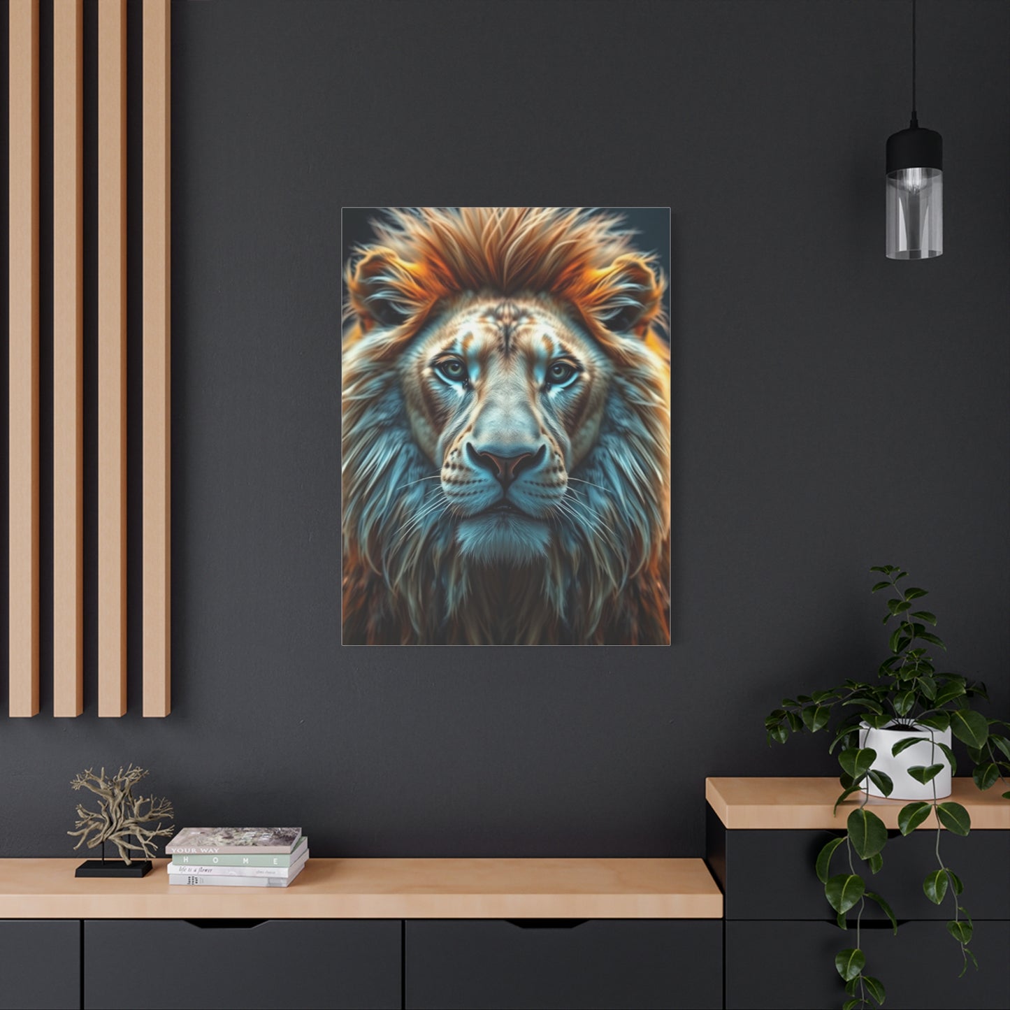 Serene Sovereignty Canvas Wall Art & Canvas Print